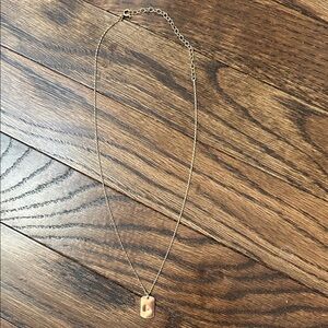 Our Spare Change Robbie Dog Tag Necklace